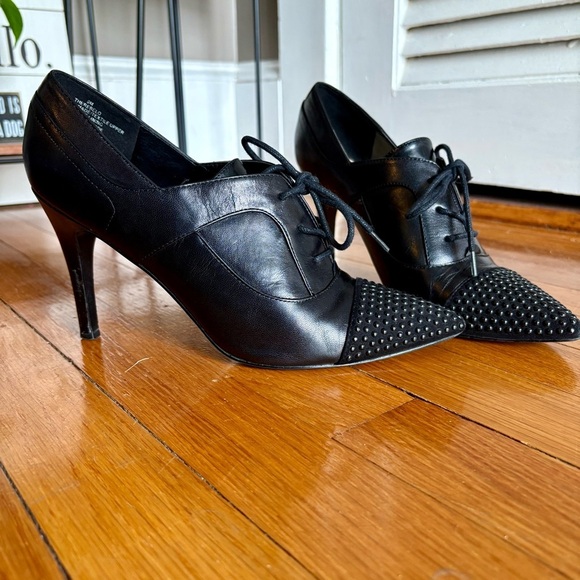 Nine West Black Studded Booties - Picture 8 of 9